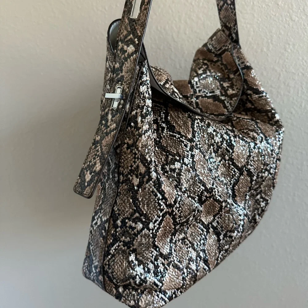 DKNY Python Tania Hobo Bag